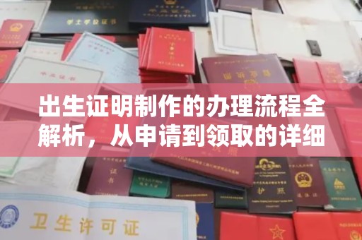 浈江出生证明制作的办理流程全解析，从申请到领取的详细指南